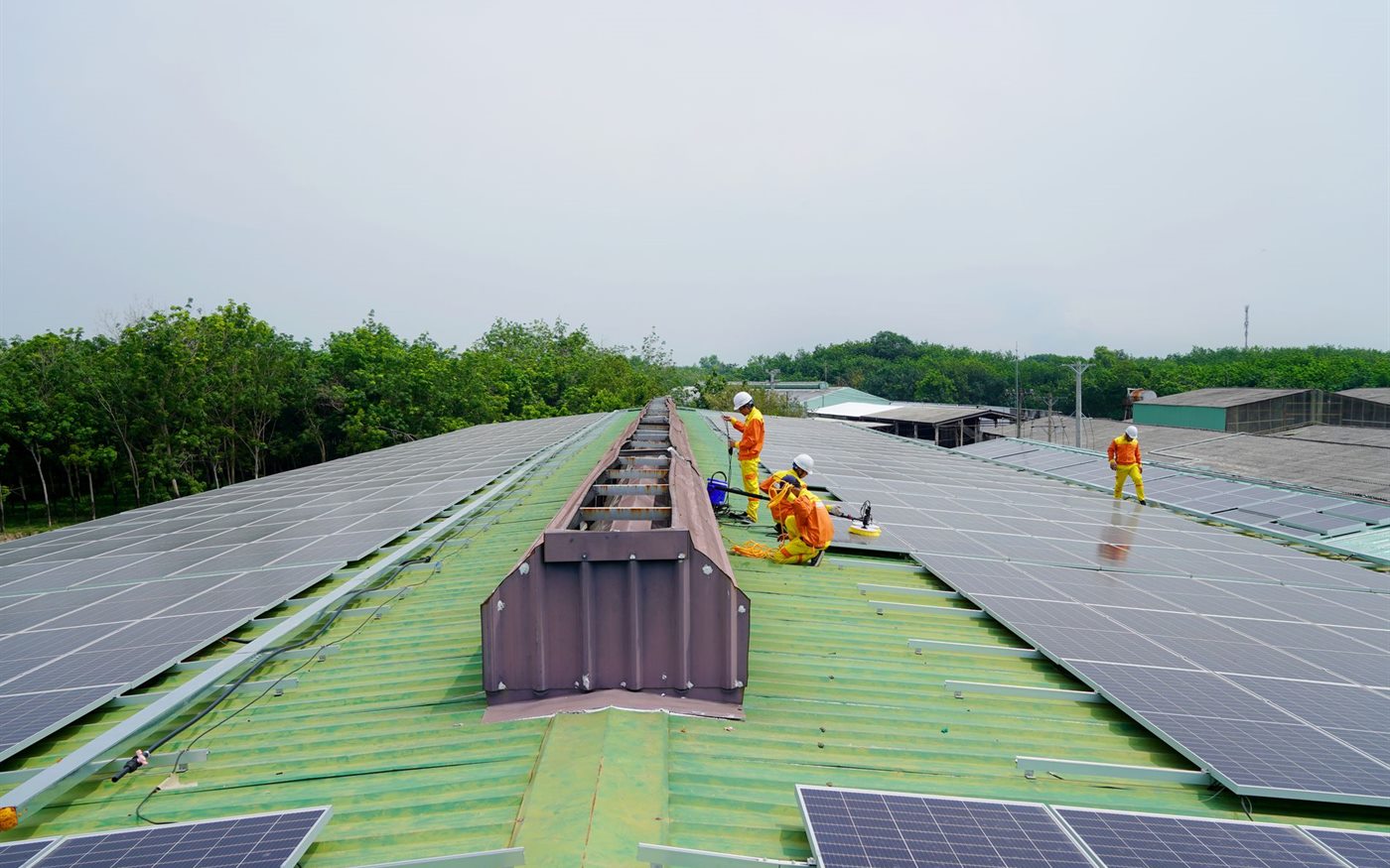 1.2 MW Rooftop Solar Plant